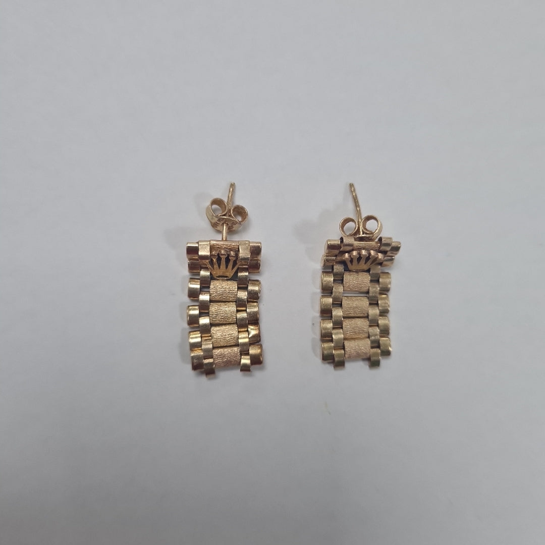 ARETES PAR ORO 14 K 4.2 GRMS (SEMINUEVO)
