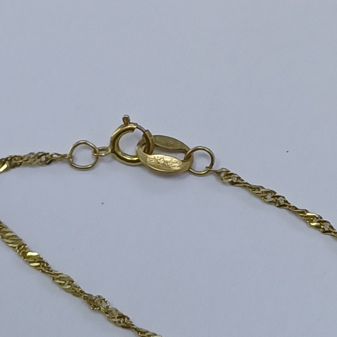 CADENA ORO 10 K 1,00 GRMS (SEMINUEVO)