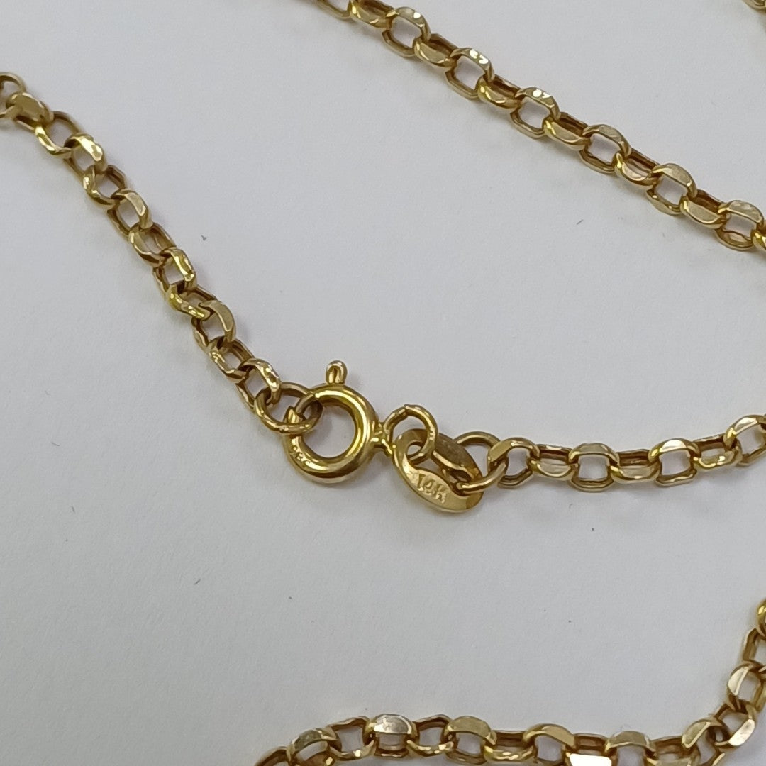 CADENA ORO 14 K 2,30 GRMS (SEMINUEVO)