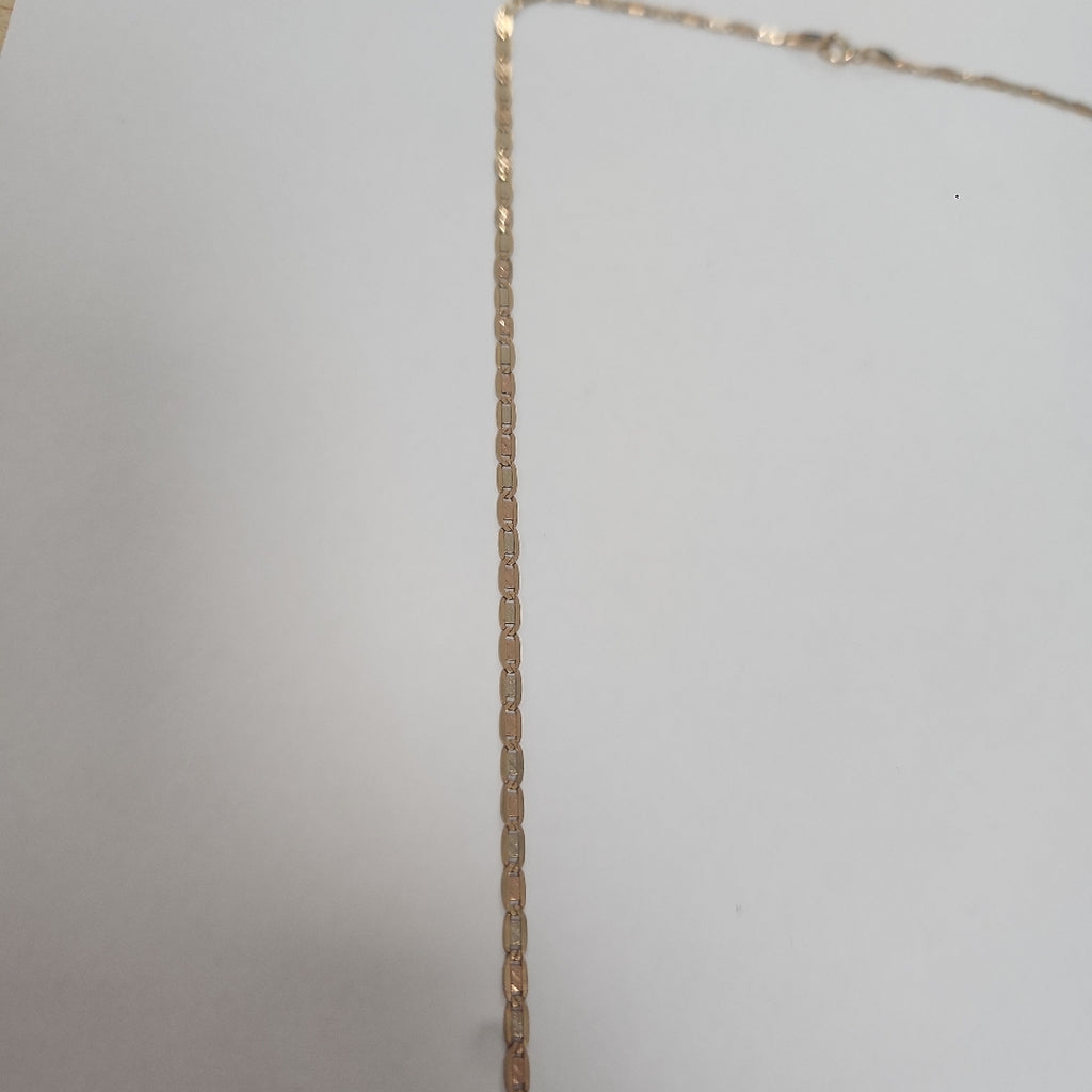 CADENA ORO COMBINADO 14 K 3,90 GRMS (SEMINUEVO)