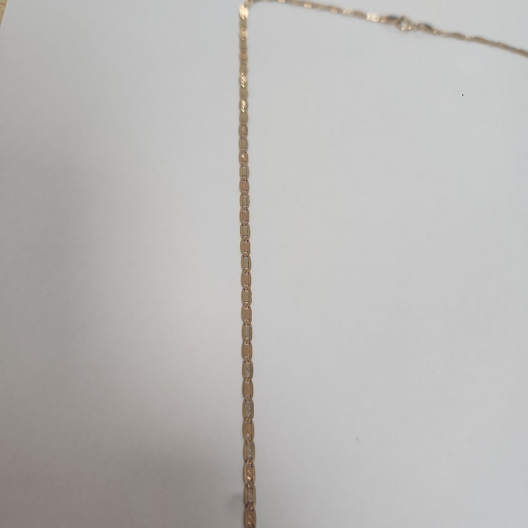 CADENA ORO COMBINADO 14 K 3,90 GRMS (SEMINUEVO)
