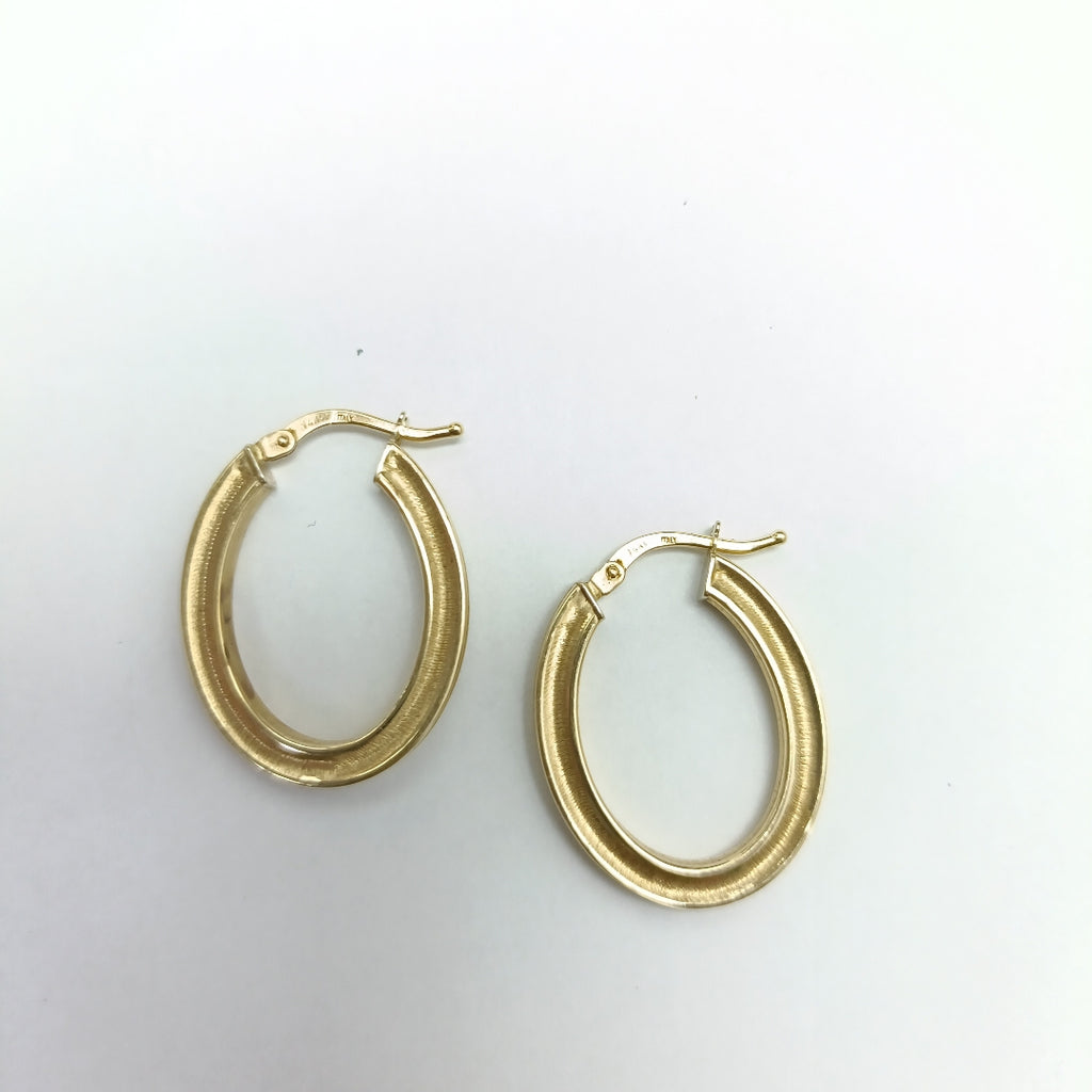 ARRACADAS PAR ORO 14 K 1.9 GRMS (SEMINUEVO)