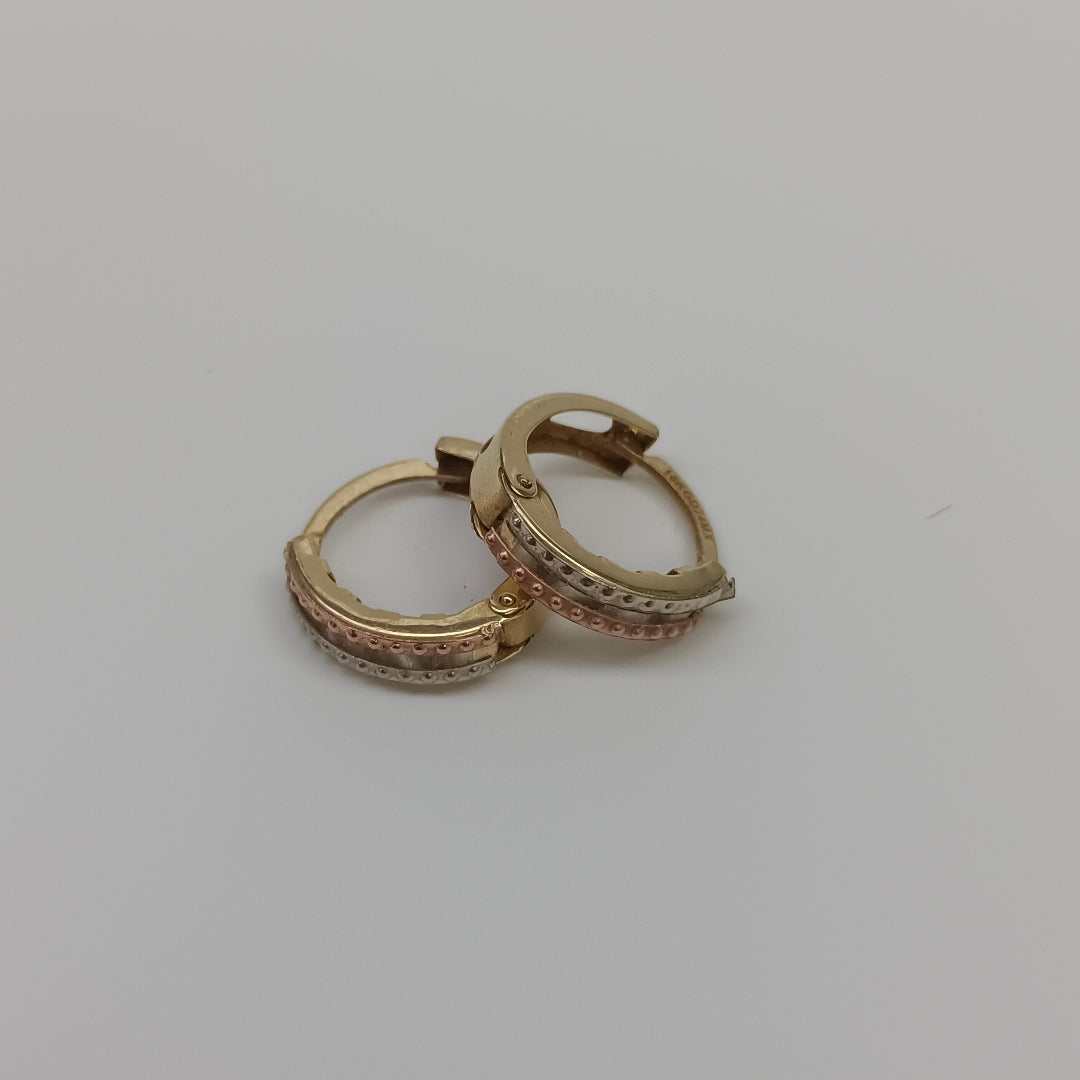 ARETES PAR ORO 10 K 1,30 GRMS (SEMINUEVO)