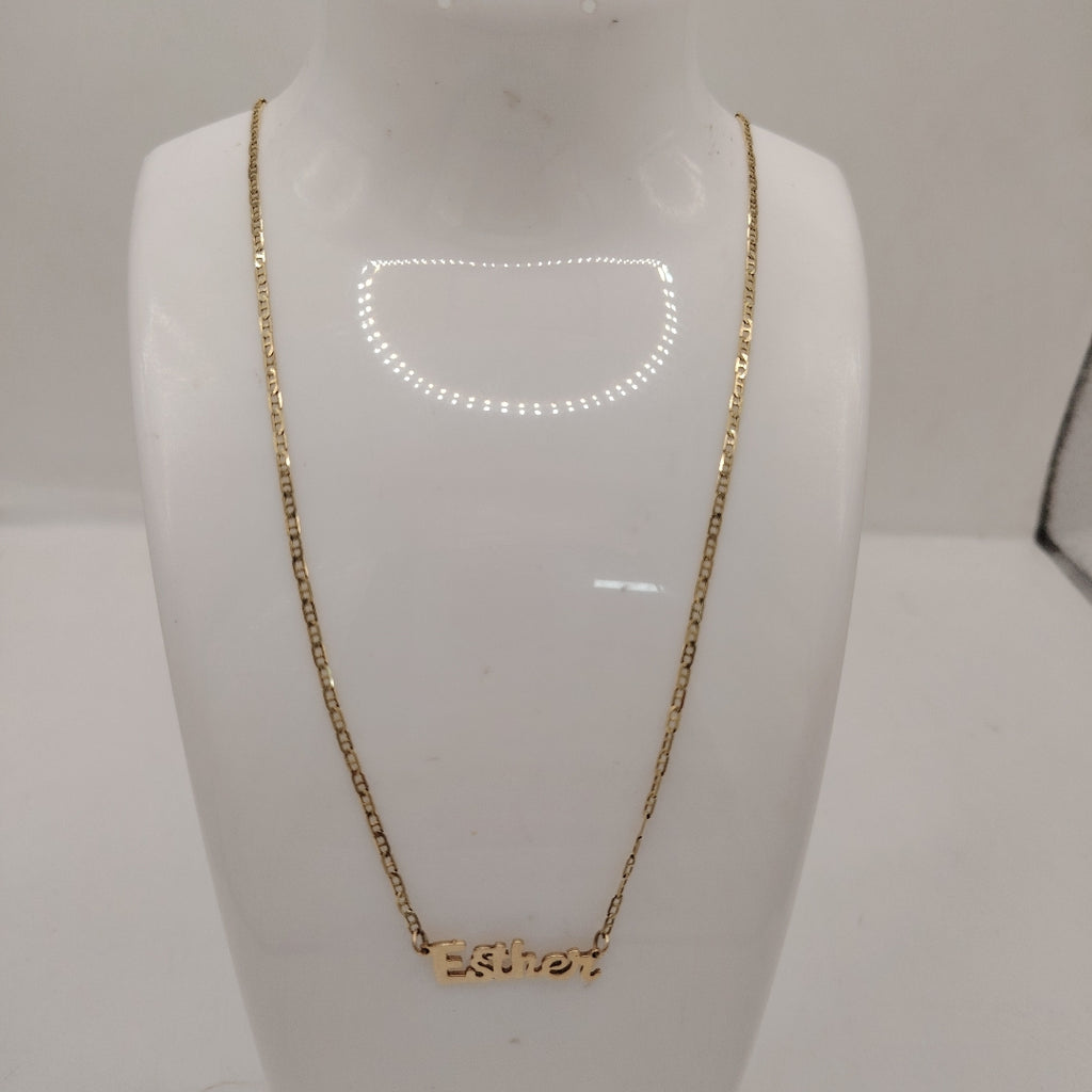 CADENA, DIJE ORO 10 K 4.1 GRMS (SEMINUEVO)