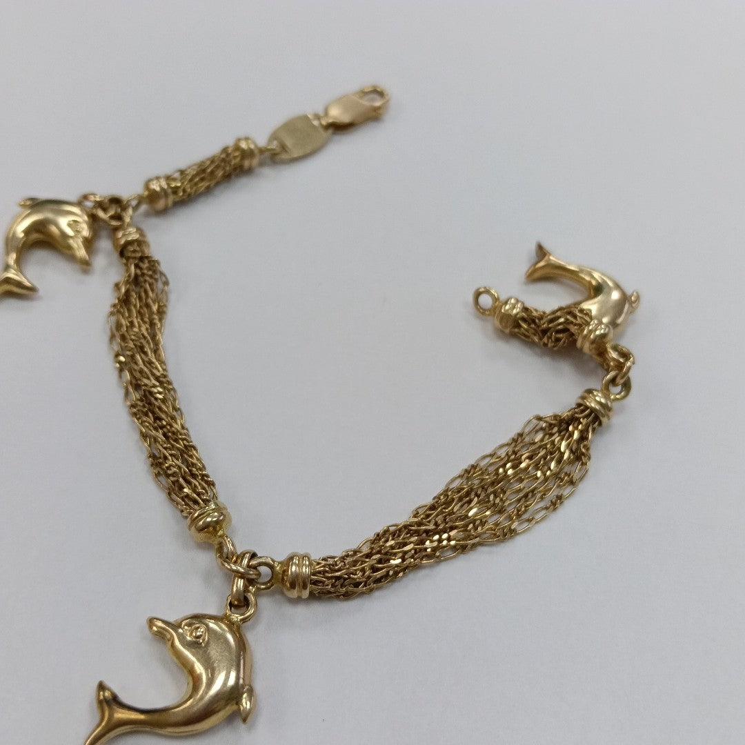 PULSERA ORO 14 K 15,30 GRMS (SEMINUEVO)