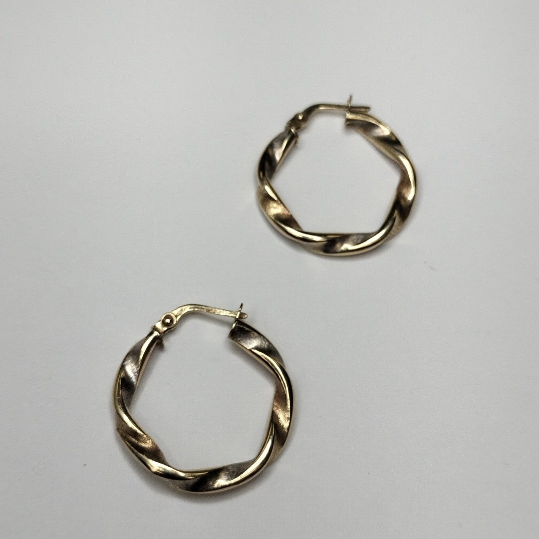 ARRACADAS PAR ORO 14 K 1.4 GRMS (SEMINUEVO)