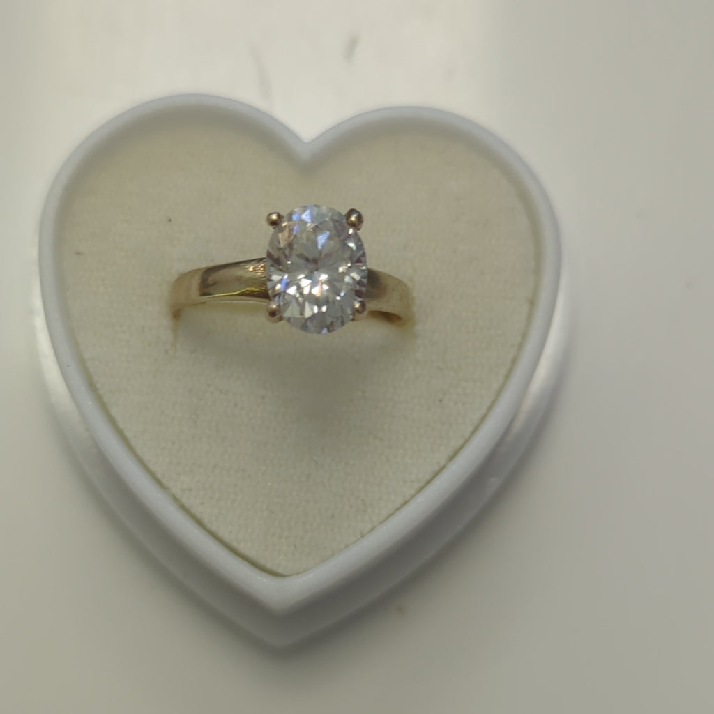 ANILLO ORO 10 K 1.9 GRMS (SEMINUEVO)