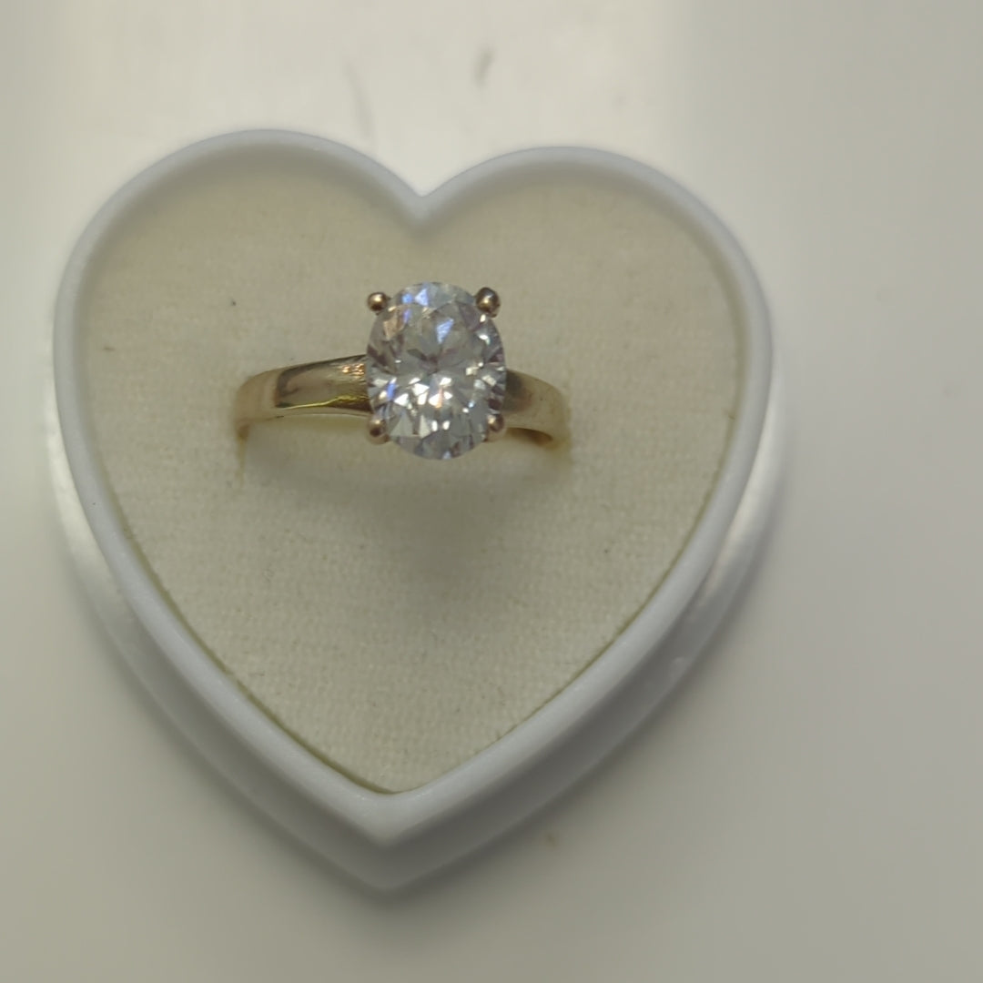 ANILLO ORO 10 K 1.9 GRMS (SEMINUEVO)