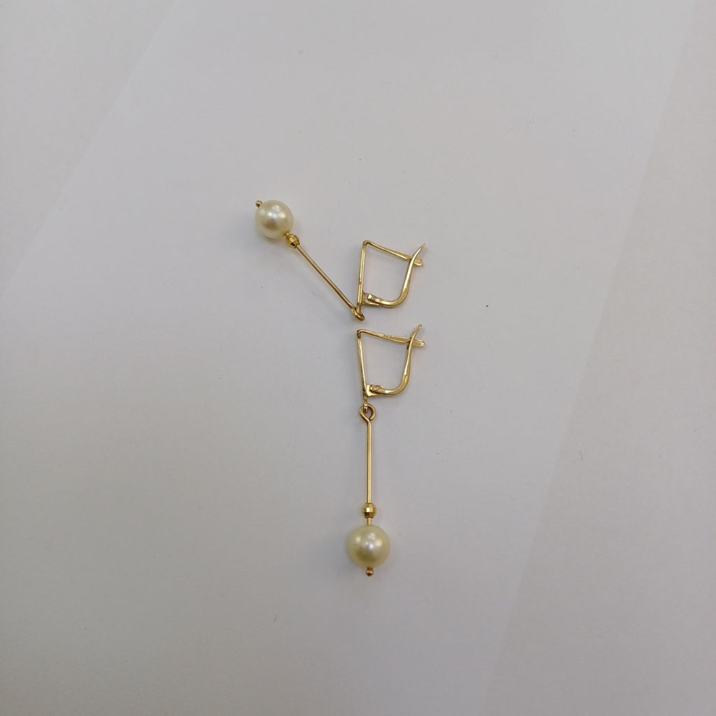ARETES PAR ORO 14 K 3,90 GRMS (SEMINUEVO)
