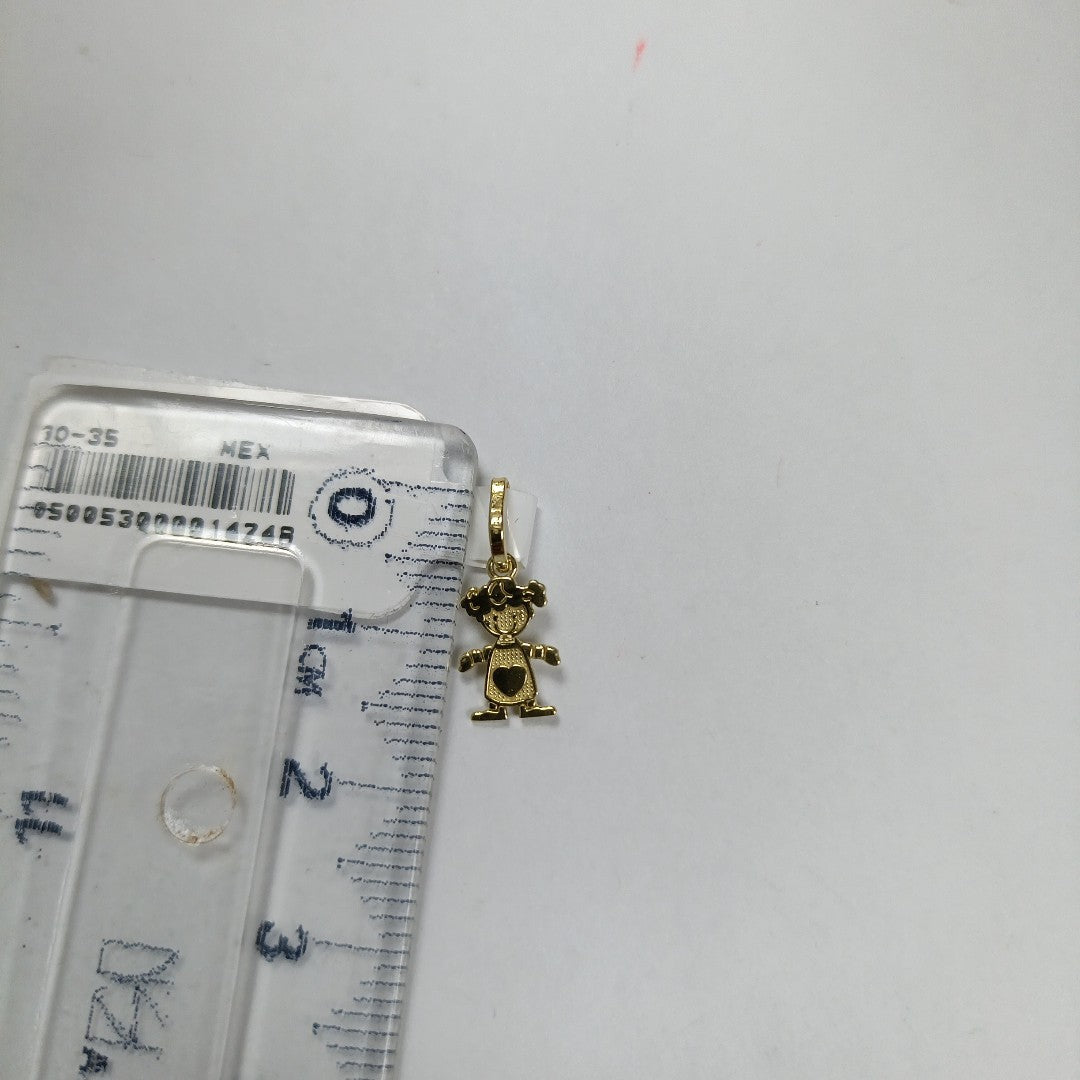 DIJE NIÑA 10K 0.3 GR (NUEVO)