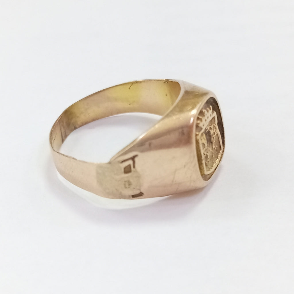 ANILLO DE GRADUACIÓN ORO 8 K 2,50 GRMS (SEMINUEVO)