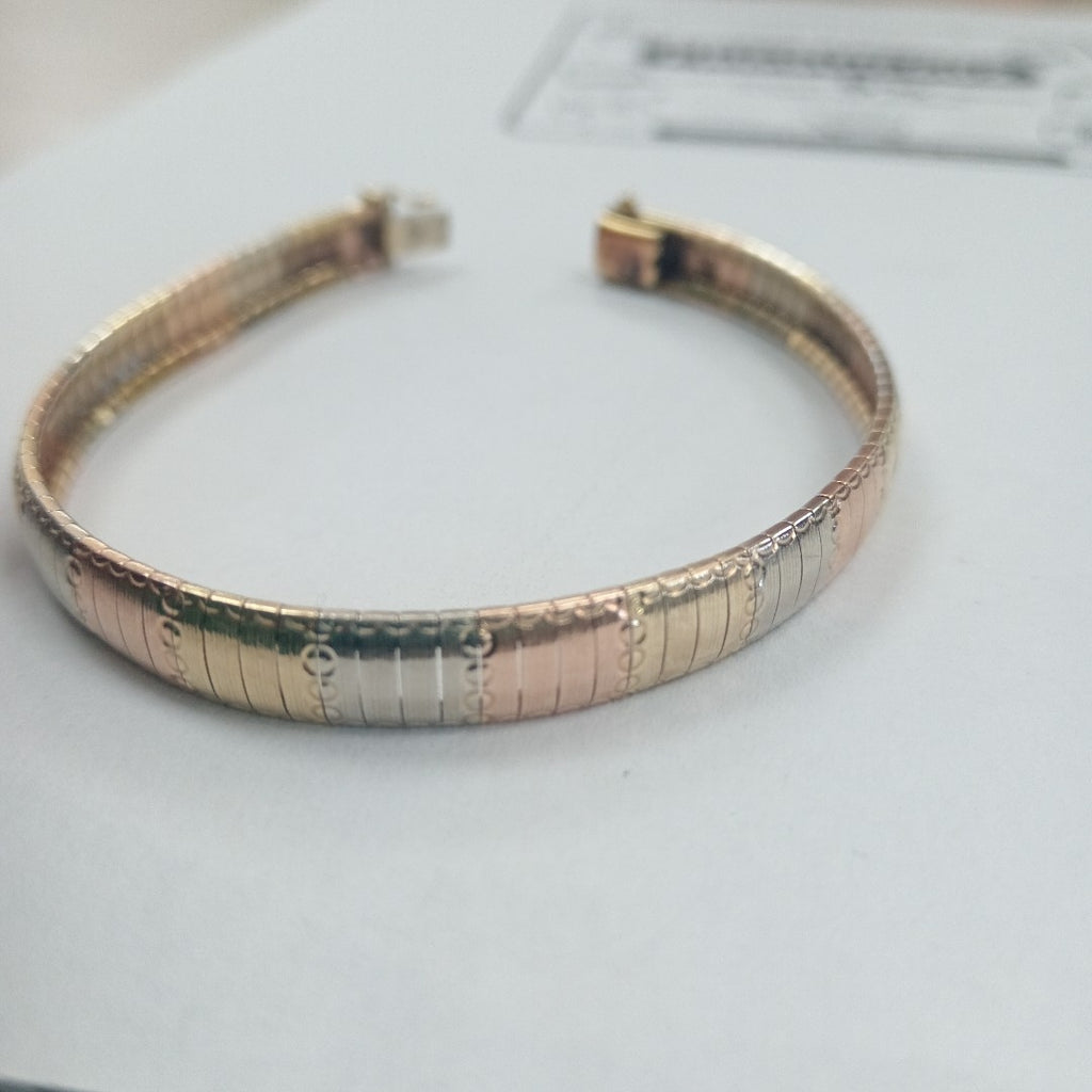 PULSERA RIGIDA ORO 14 K 15,60 GRMS (SEMINUEVO)