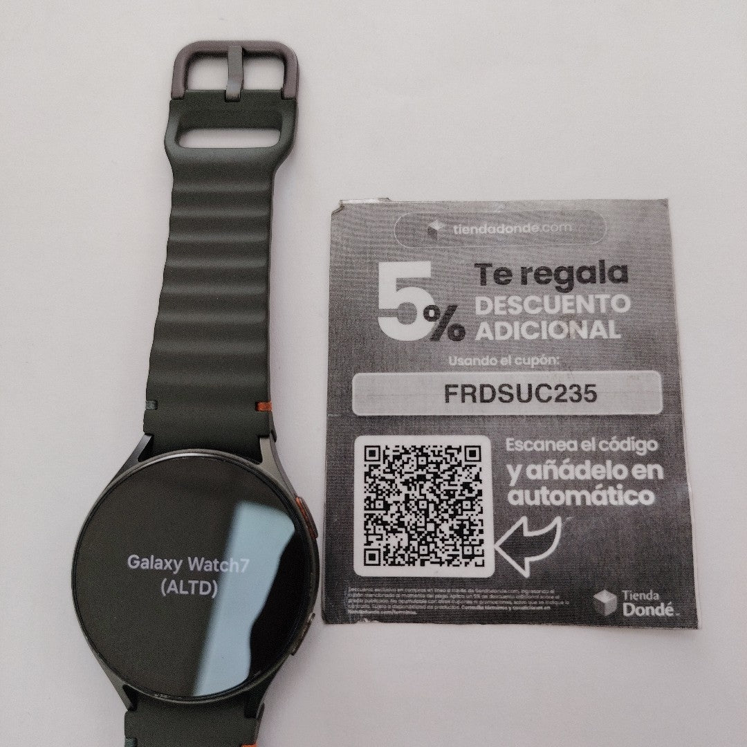SMARTWATCH SAMSUNG GALAXY WATCH 7 SM-L310 44 MM GPS (SEMINUEVO)