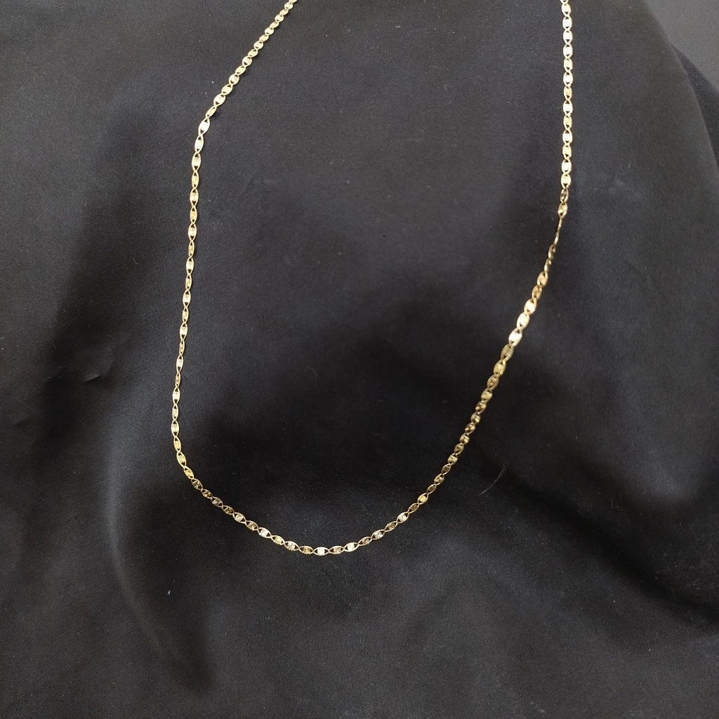 CADENA ORO COMBINADO 10 K 1,60 GRMS (SEMINUEVO)