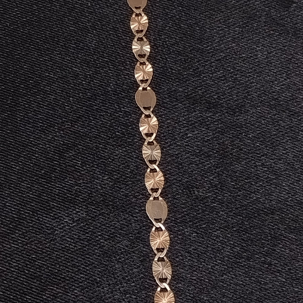 CADENA ORO COMBINADO 14 K 2,40 GRMS (SEMINUEVO)
