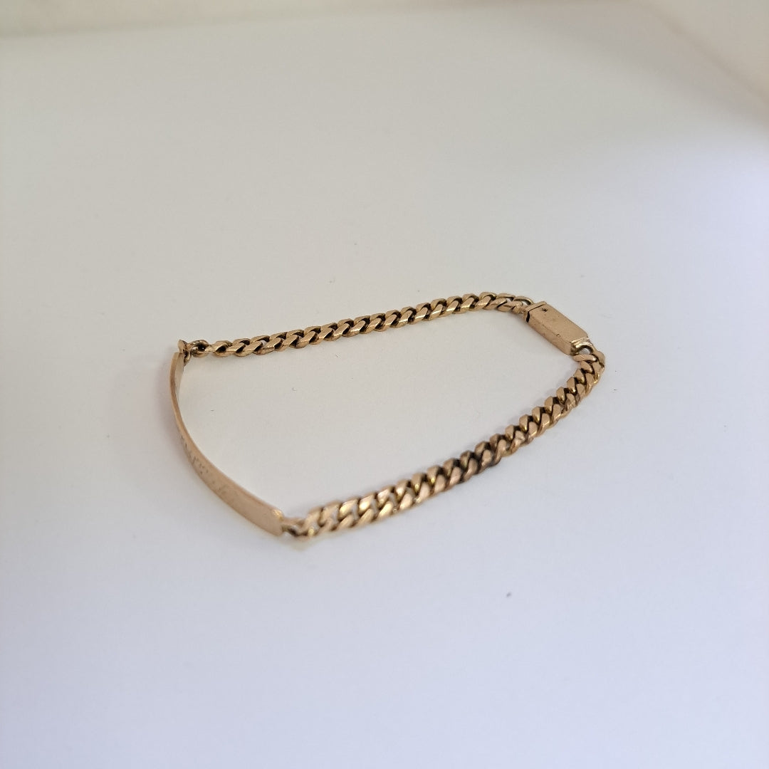 ESCLAVA ORO 14 K 7,70 GRMS (SEMINUEVO)
