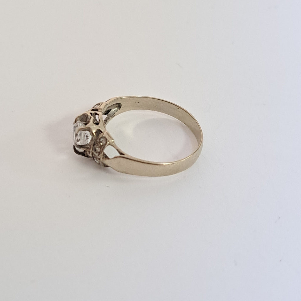 ANILLITO ORO BLANCO 14 K 2,10 GRMS (SEMINUEVO)