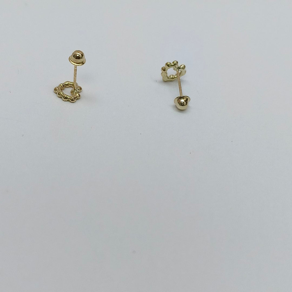 BROQUELES BROQUEL FIG CORAZON 14K 0.23 GR (NUEVO)