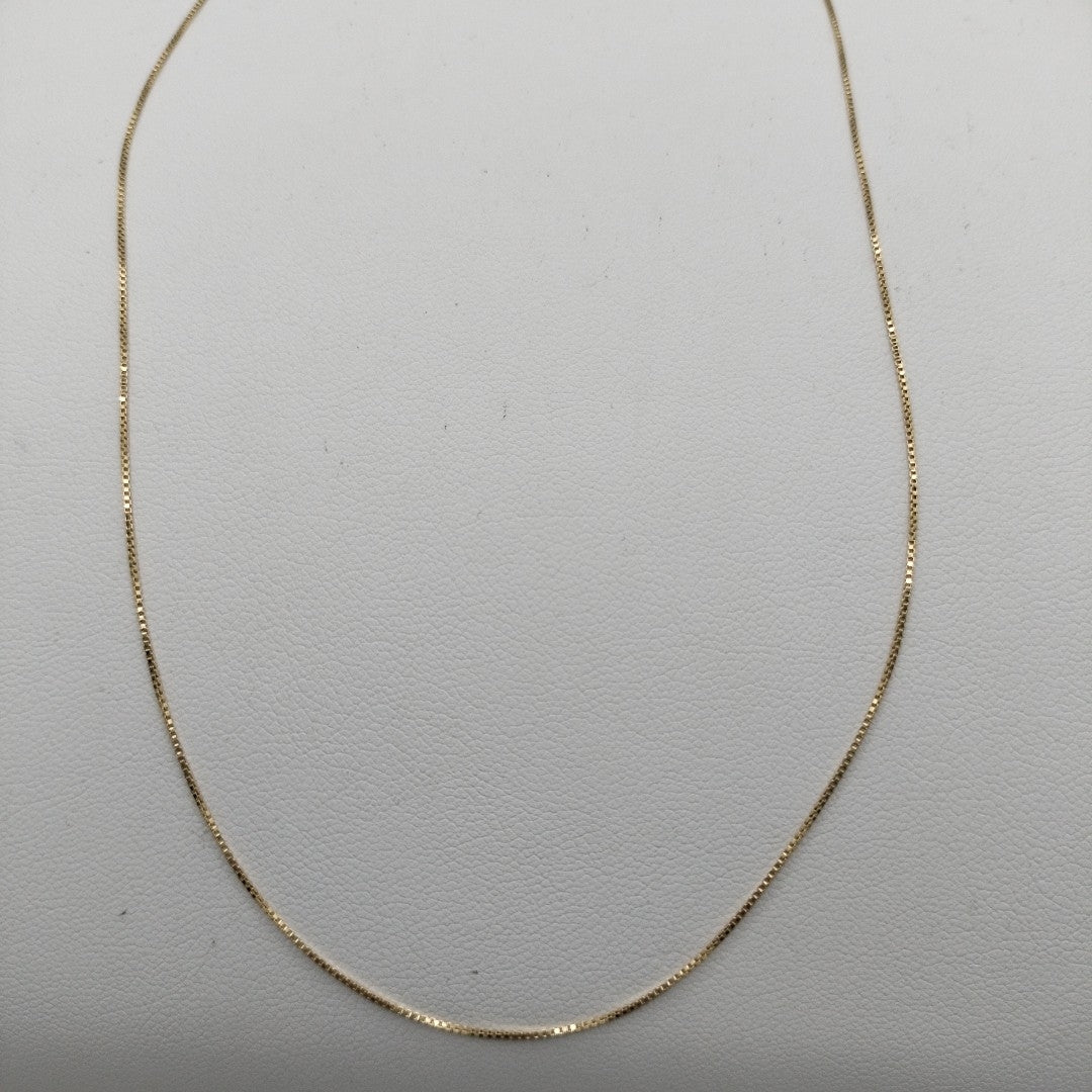 CADENA VENECIANO 14K 55 CM 1.8 GR (NUEVO)