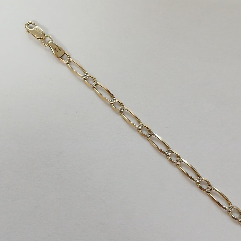 PULSERA ORO 14 K 2.6 GRMS (SEMINUEVO)