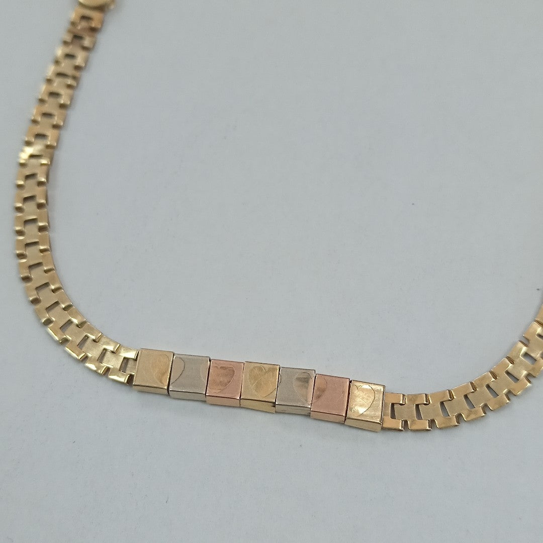 PULSERA ORO 14 K 3.8 GRMS (SEMINUEVO)