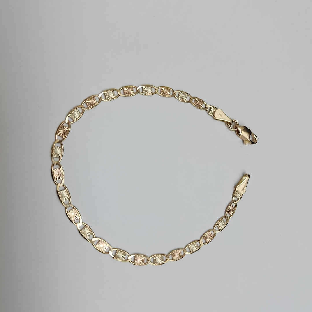 PULSERA GUCHI 14K 18 CM 3.1 GR (NUEVO)