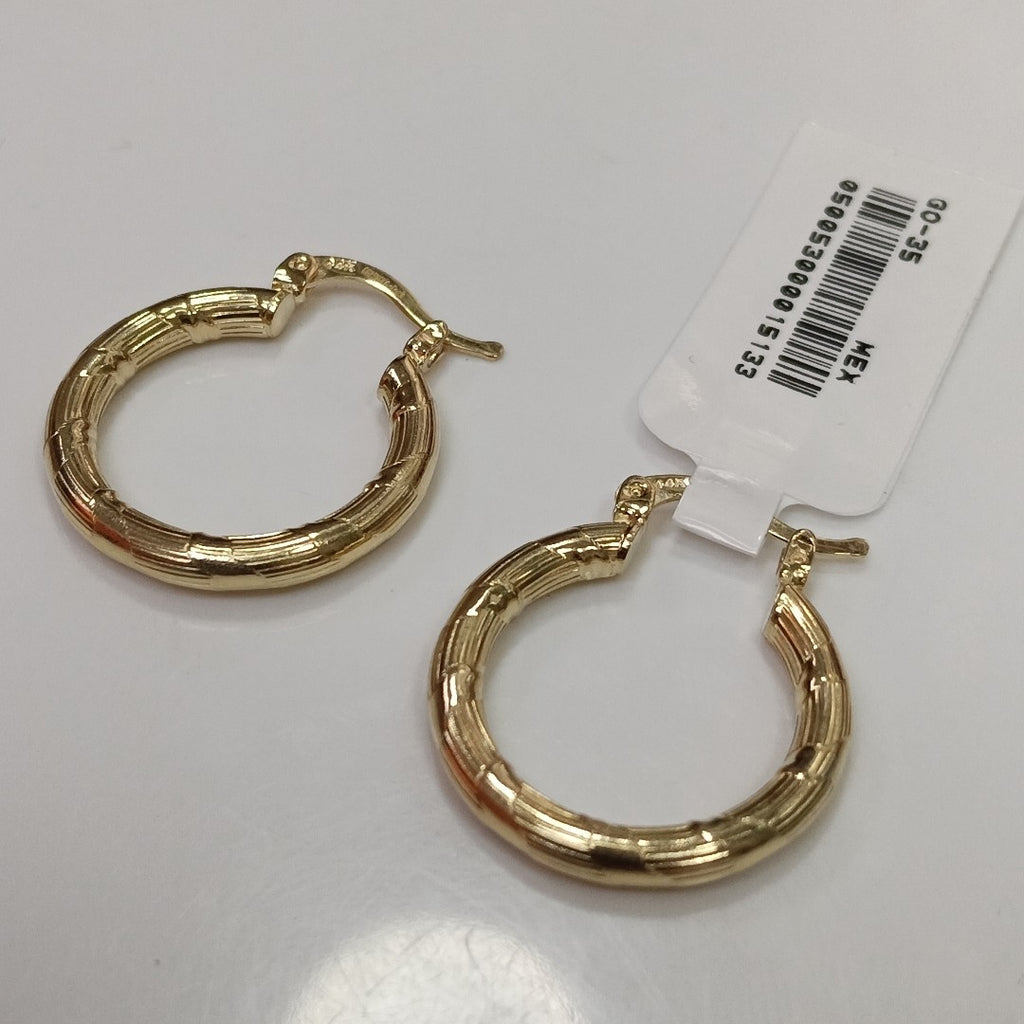 ARETES ARRACADAS 14K 2.6 GR (NUEVO)