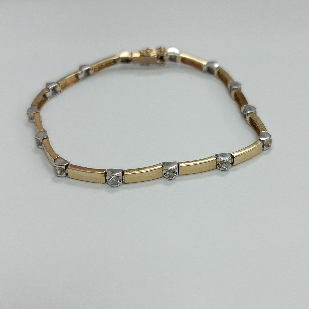 PULSERA ORO 14 K 8.5 GRMS (SEMINUEVO)