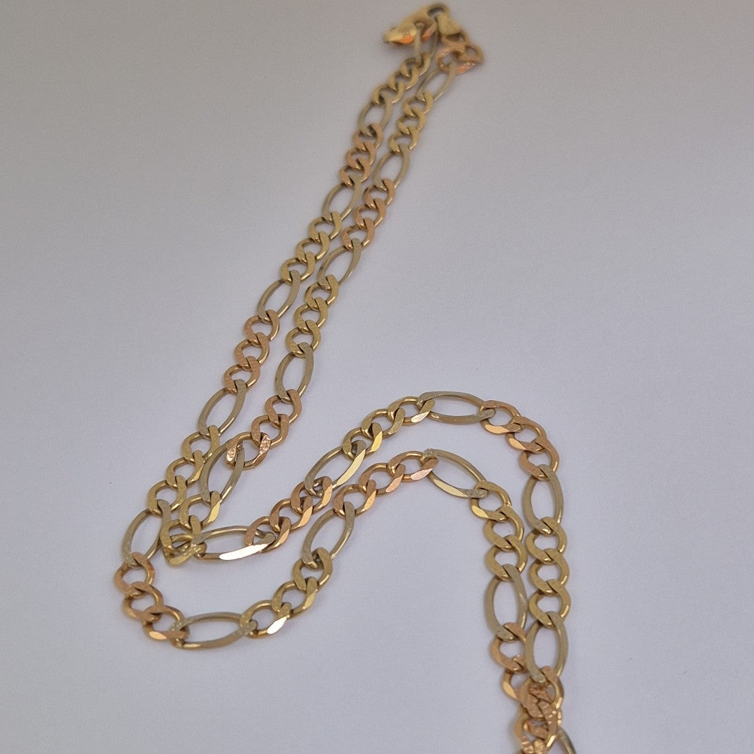 CADENA ORO COMBINADO 14 K 19,30 GRMS (SEMINUEVO)