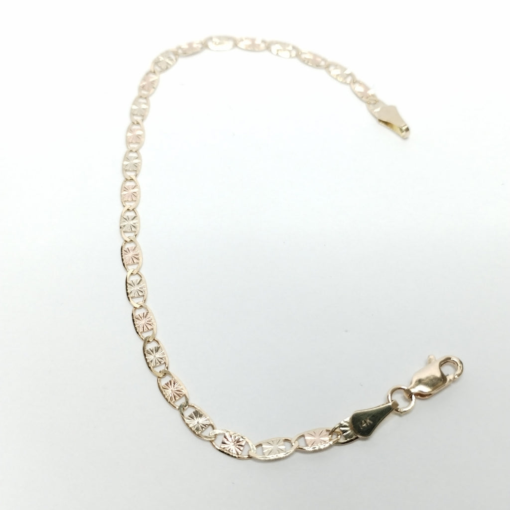 PULSERA GUCHI 14K 18 CM 3.1 GR (NUEVO)