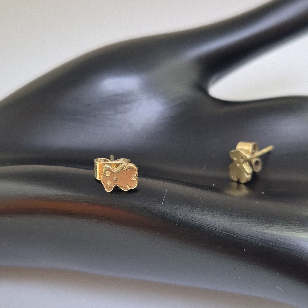 BROQUELES PAR ORO 14 K 1.4 GRMS (SEMINUEVO)