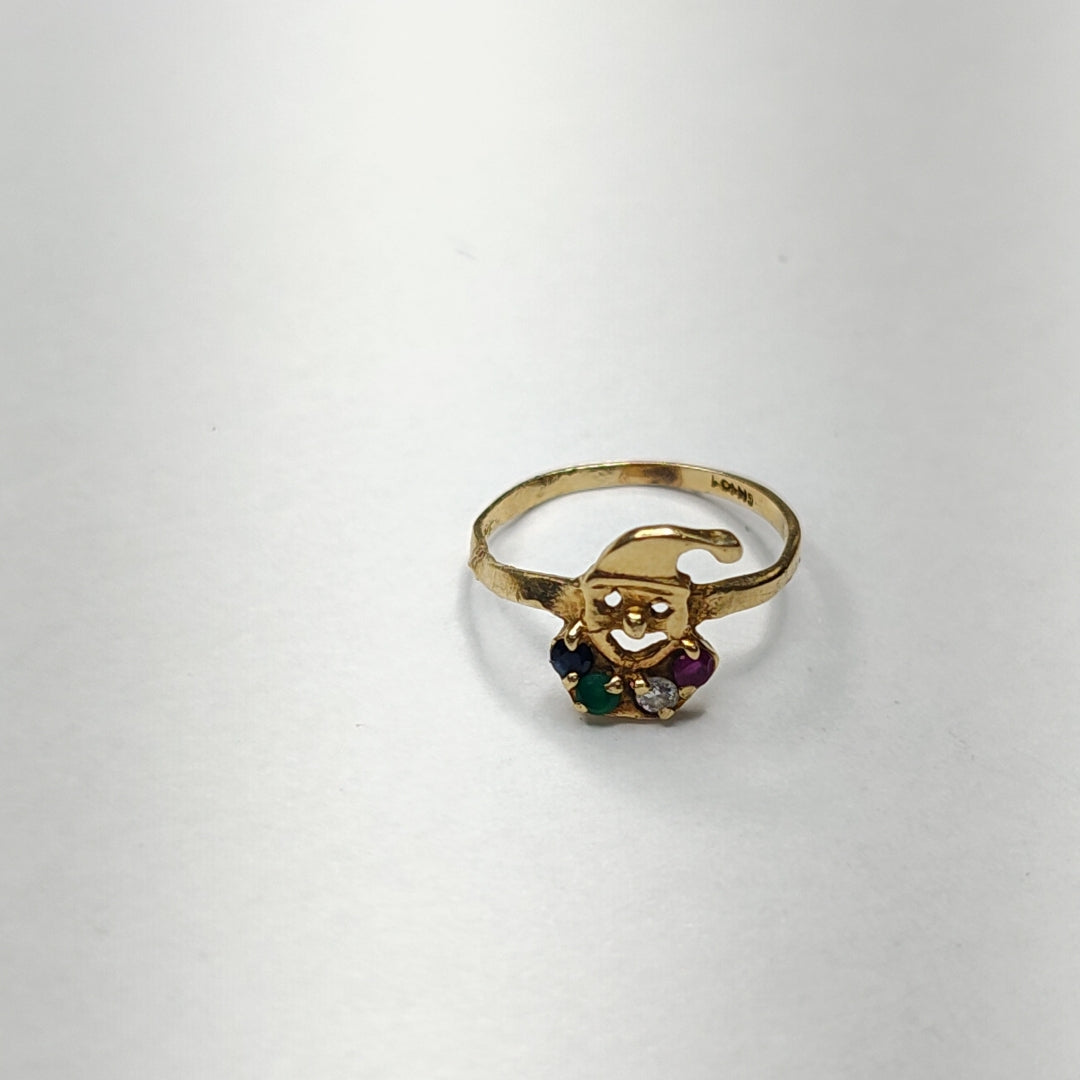 ANILLO ORO 14 K 1,00 GRMS (SEMINUEVO)