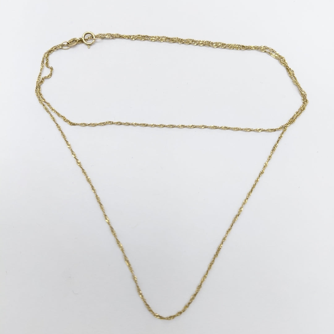 CADENA ORO 14 K 1.1 GRMS (SEMINUEVO)