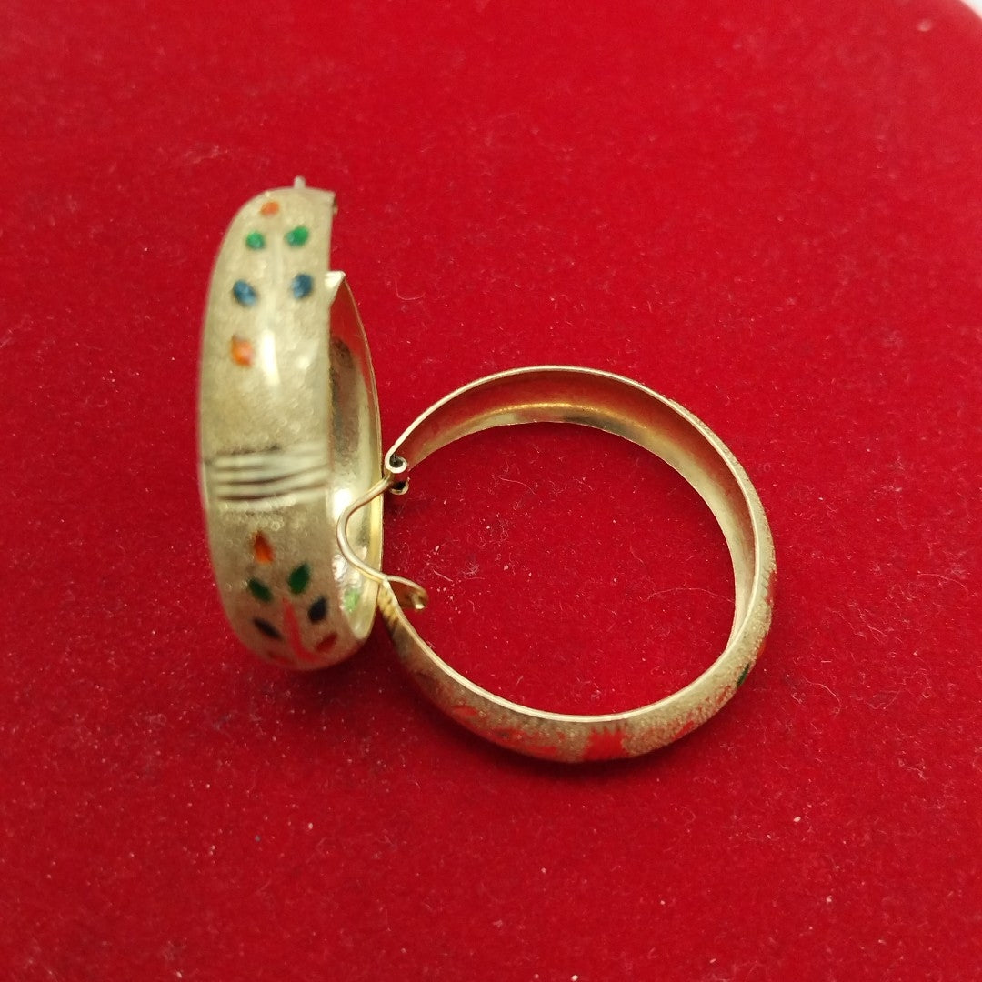 ARRACADAS PAR ORO 14 K 4.3 GRMS (SEMINUEVO)