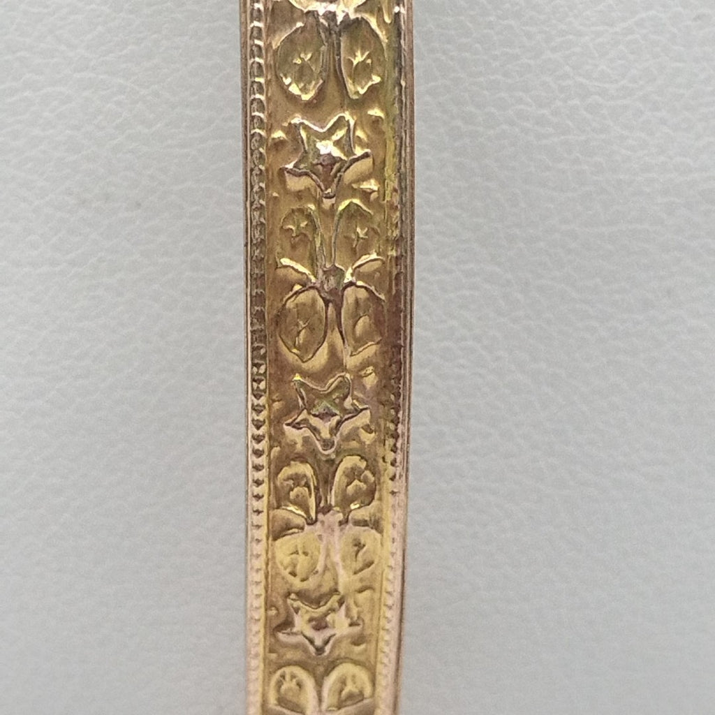 PULSERA RIGIDA ORO 10 K 10.6 GRMS (SEMINUEVO)