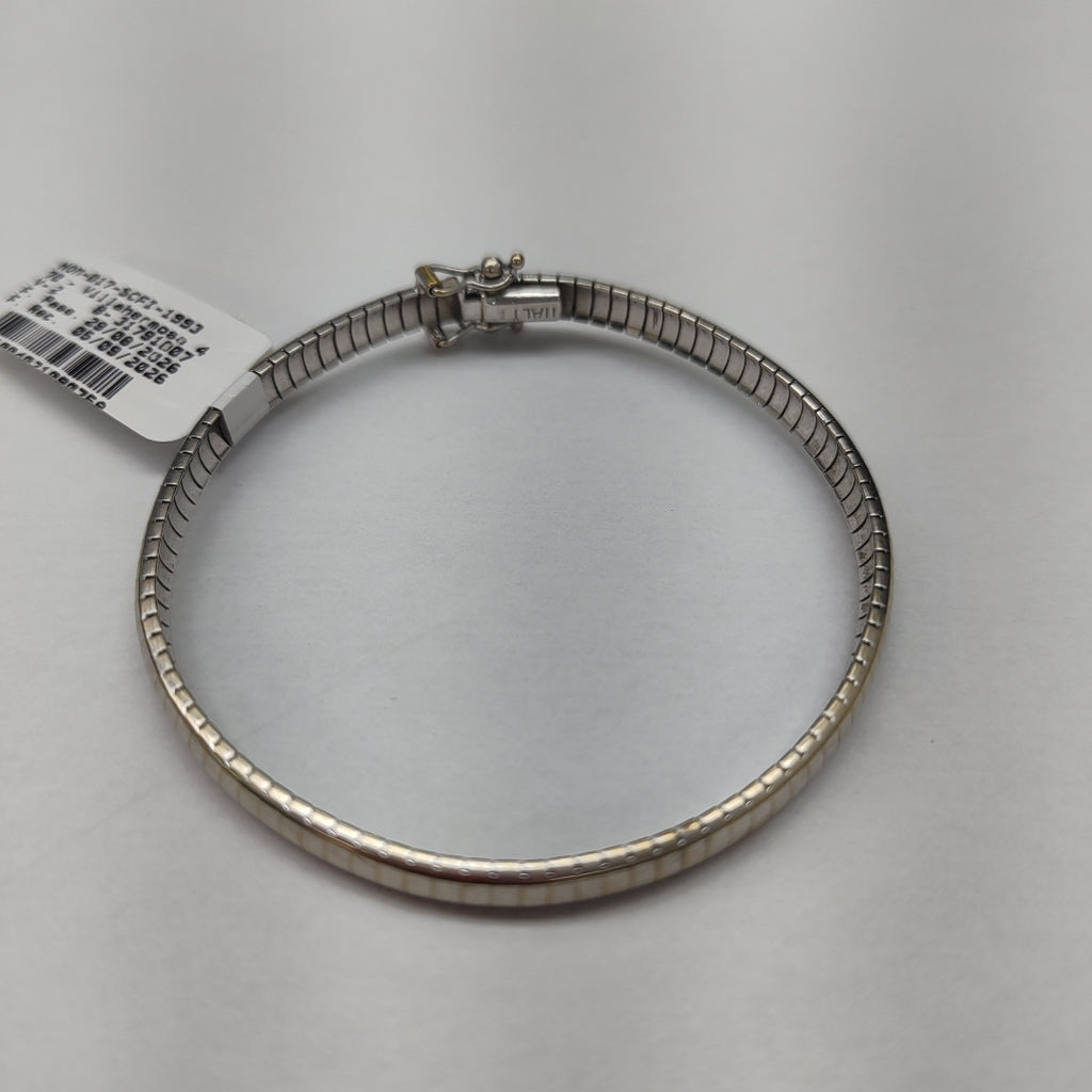 PULSERA ORO BLANCO 14 K 14.4 GRMS (SEMINUEVO)