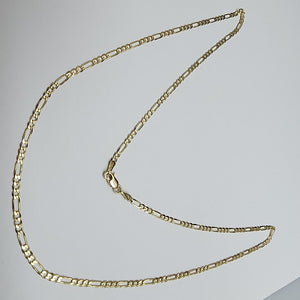 CADENA 3X1 14K 55 CM 5 GR (NUEVO)