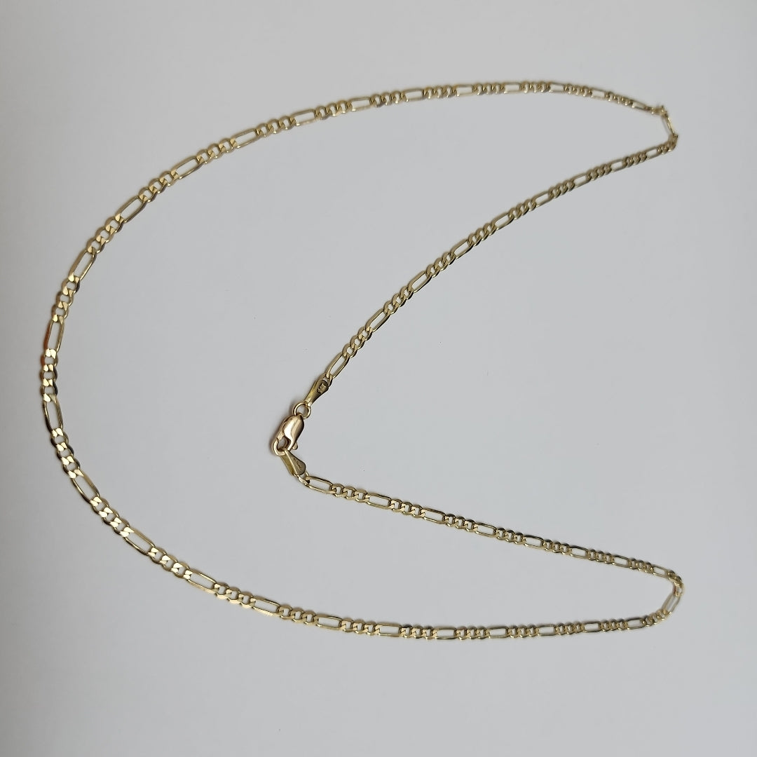 CADENA 3X1 14K 55 CM 4.9 GR (NUEVO)