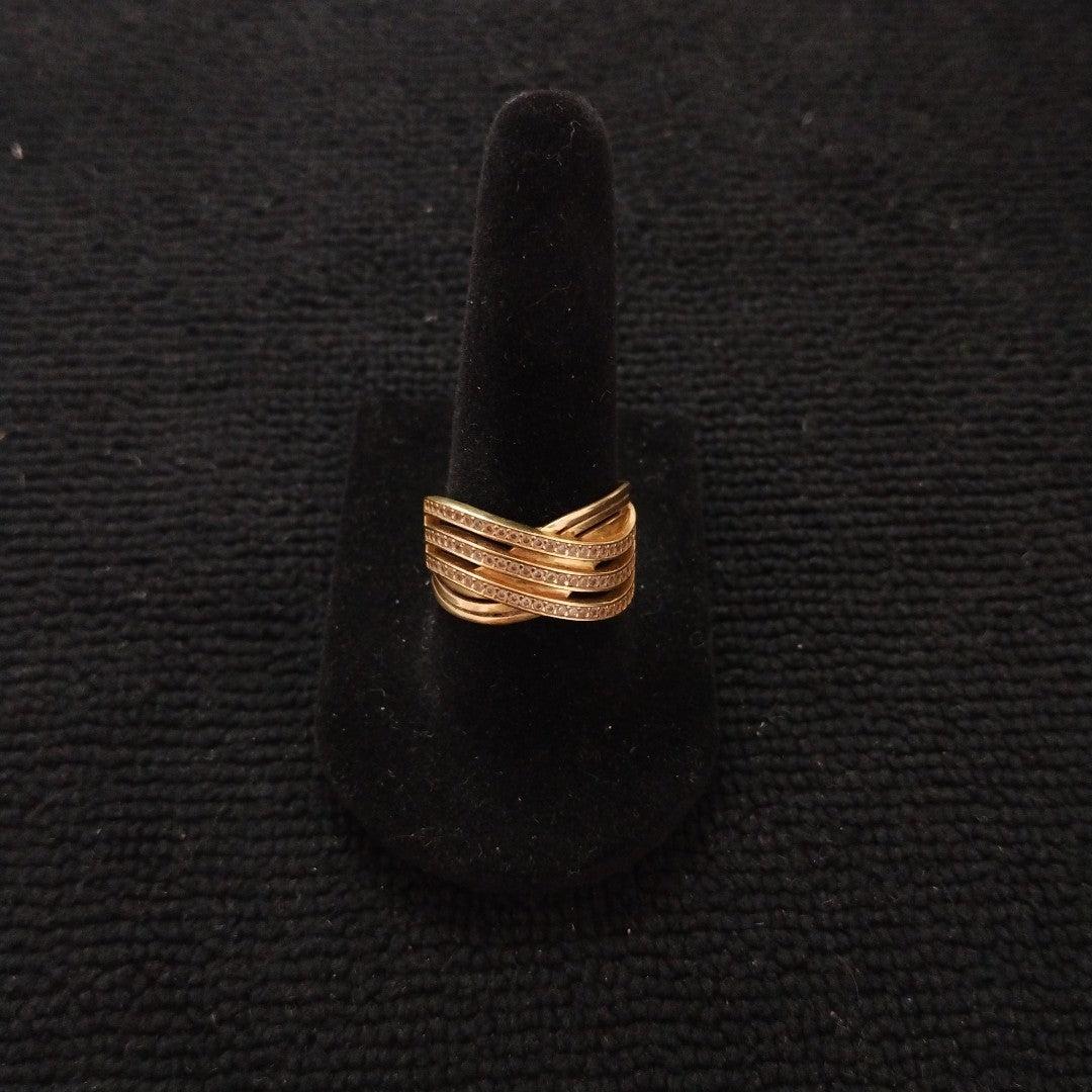 ANILLO ORO 10 K 3.7 GRMS (SEMINUEVO)
