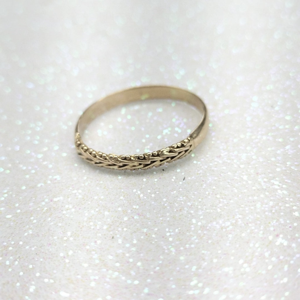 ANILLO ORO 14 K 1,50 GRMS (SEMINUEVO)