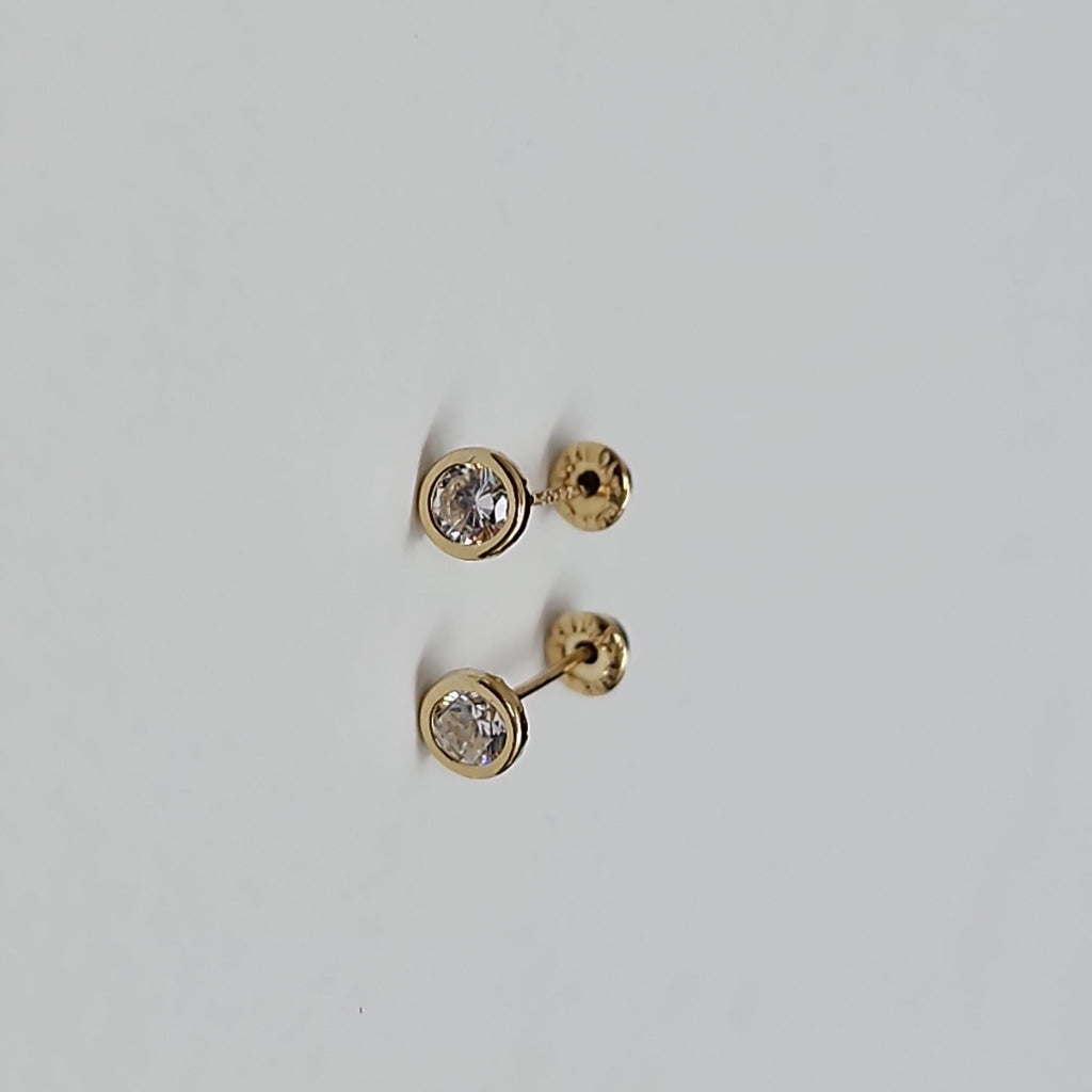 BROQUELES BROQUEL C CIRCONIA 14K 0.1501 GR (NUEVO)