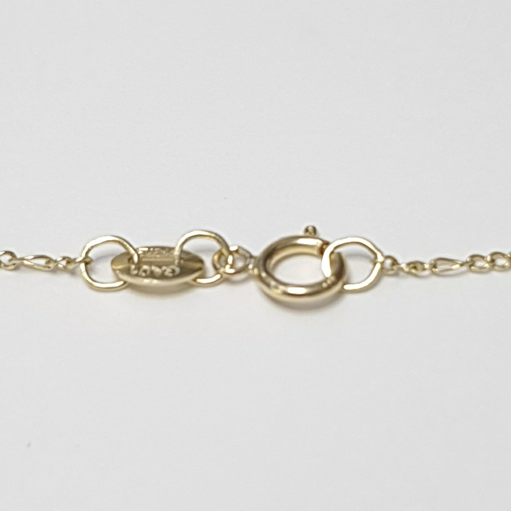 CADENAS TEJIDO 3X1 ORO 10K 55 CM 1.4 GR (NUEVO)