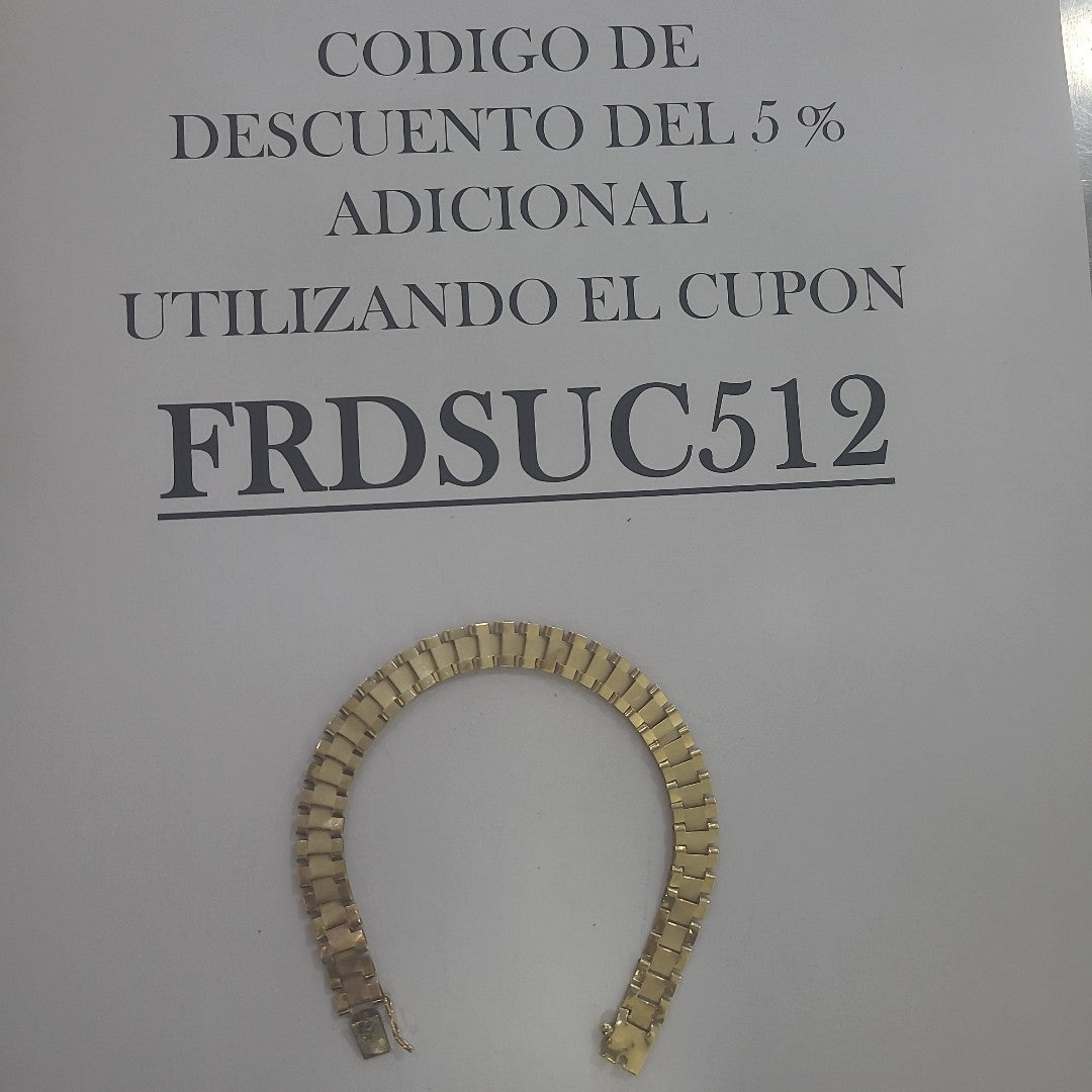 PULSERA ORO 14 K 6,80 GRMS (SEMINUEVO)