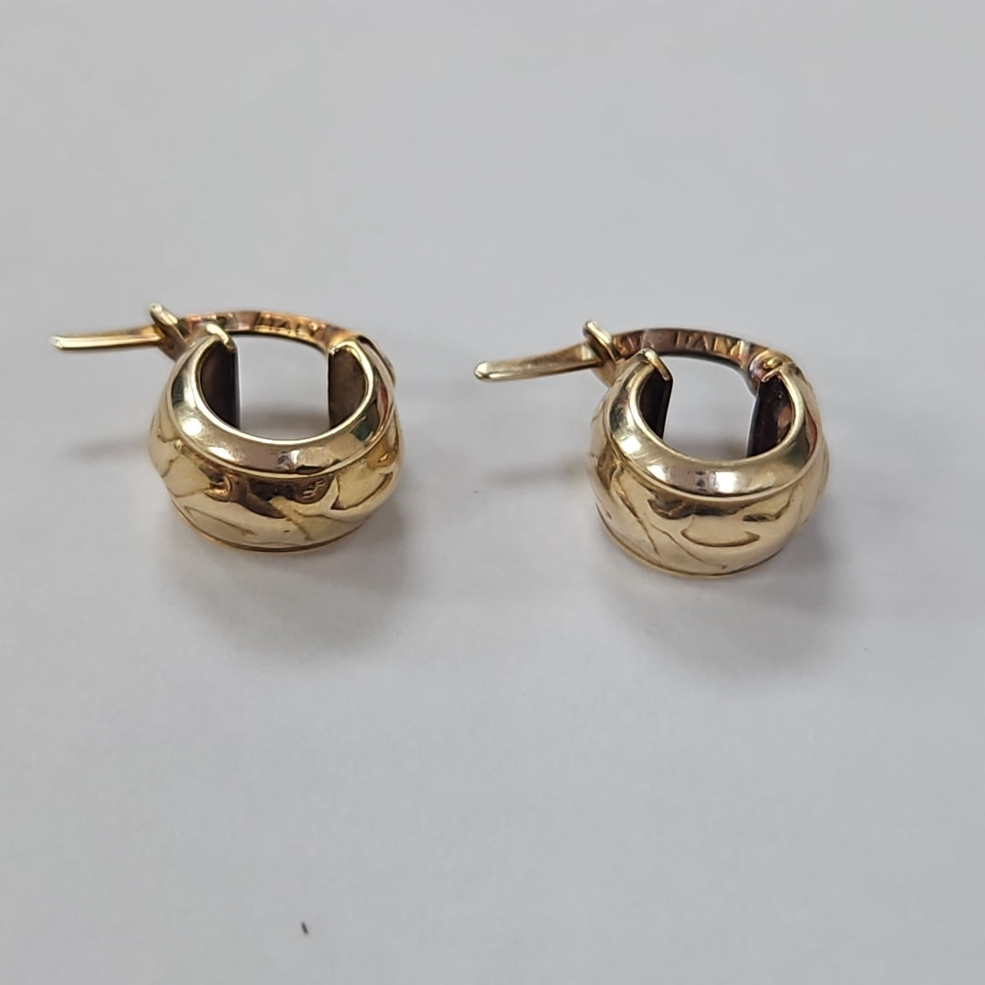 ARRACADAS PAR ORO 10 K 1.1 GRMS (SEMINUEVO)