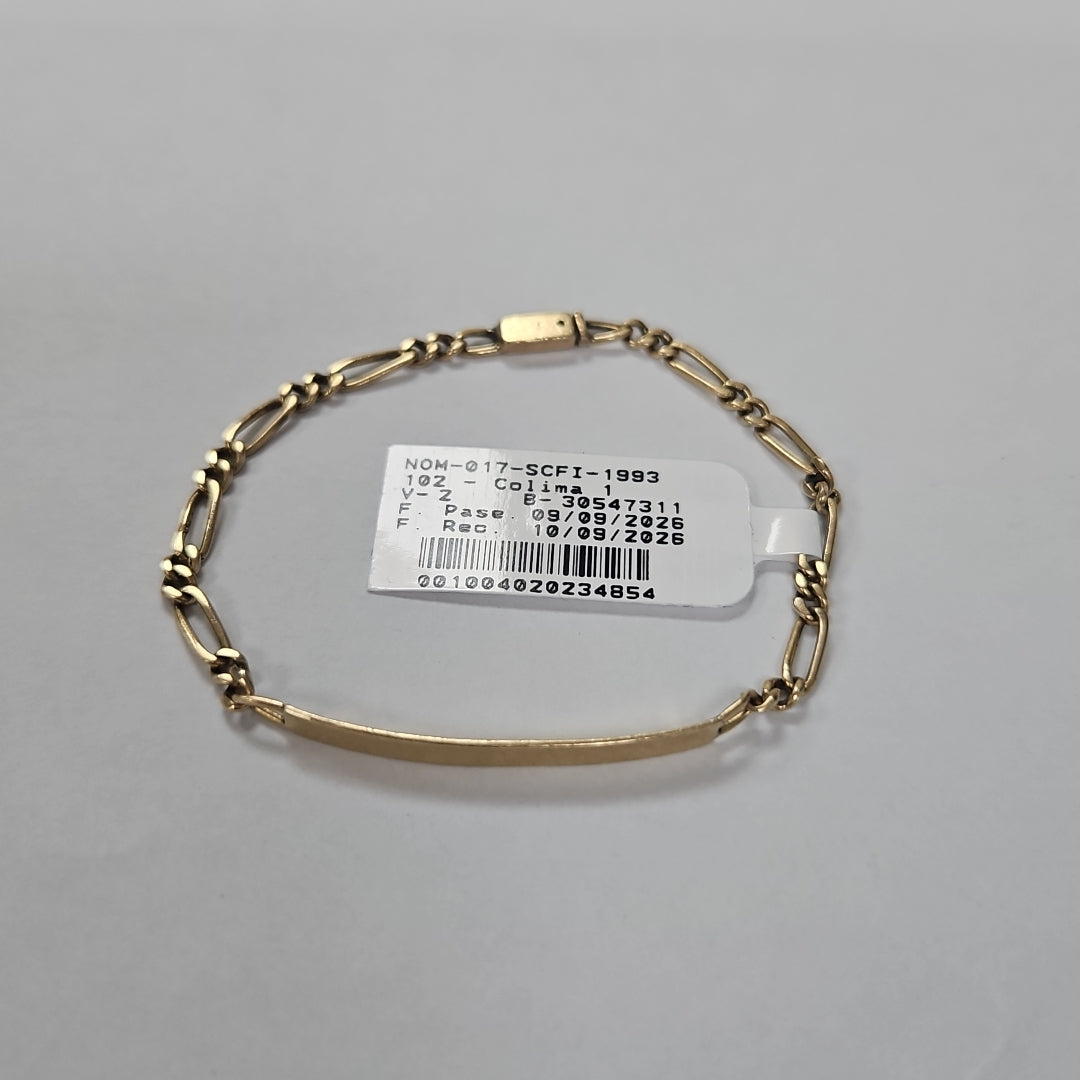ESCLAVA ORO 10 K 3.4 GRMS (SEMINUEVO)