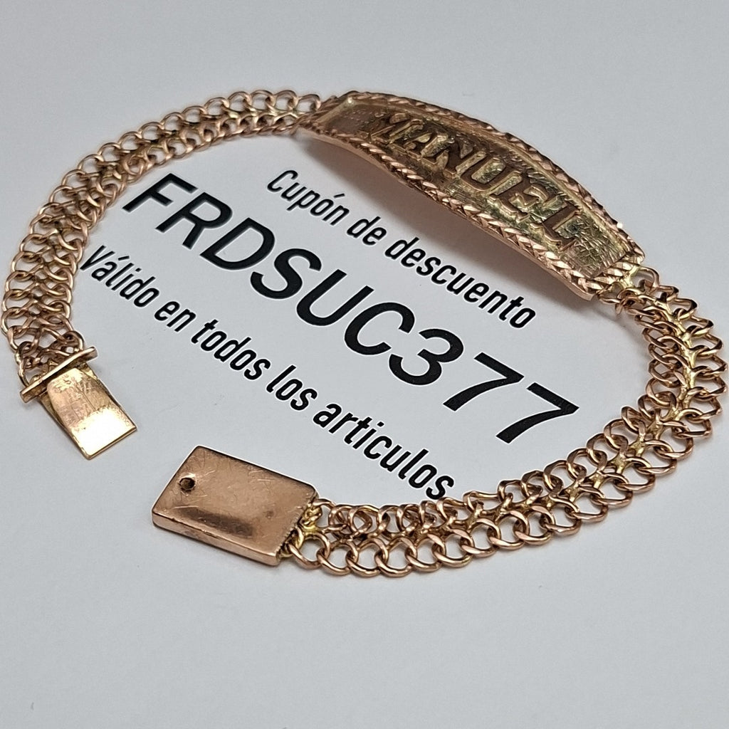 ESCLAVA ORO 10 K 9.9 GRMS (SEMINUEVO)
