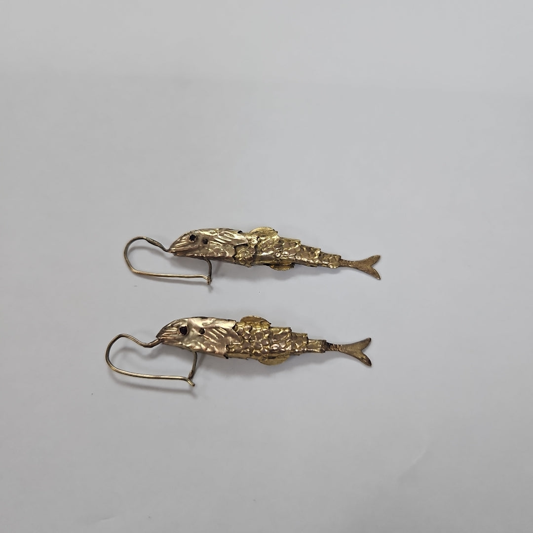 ARETES PAR ORO 8 K 3.2 GRMS (SEMINUEVO)