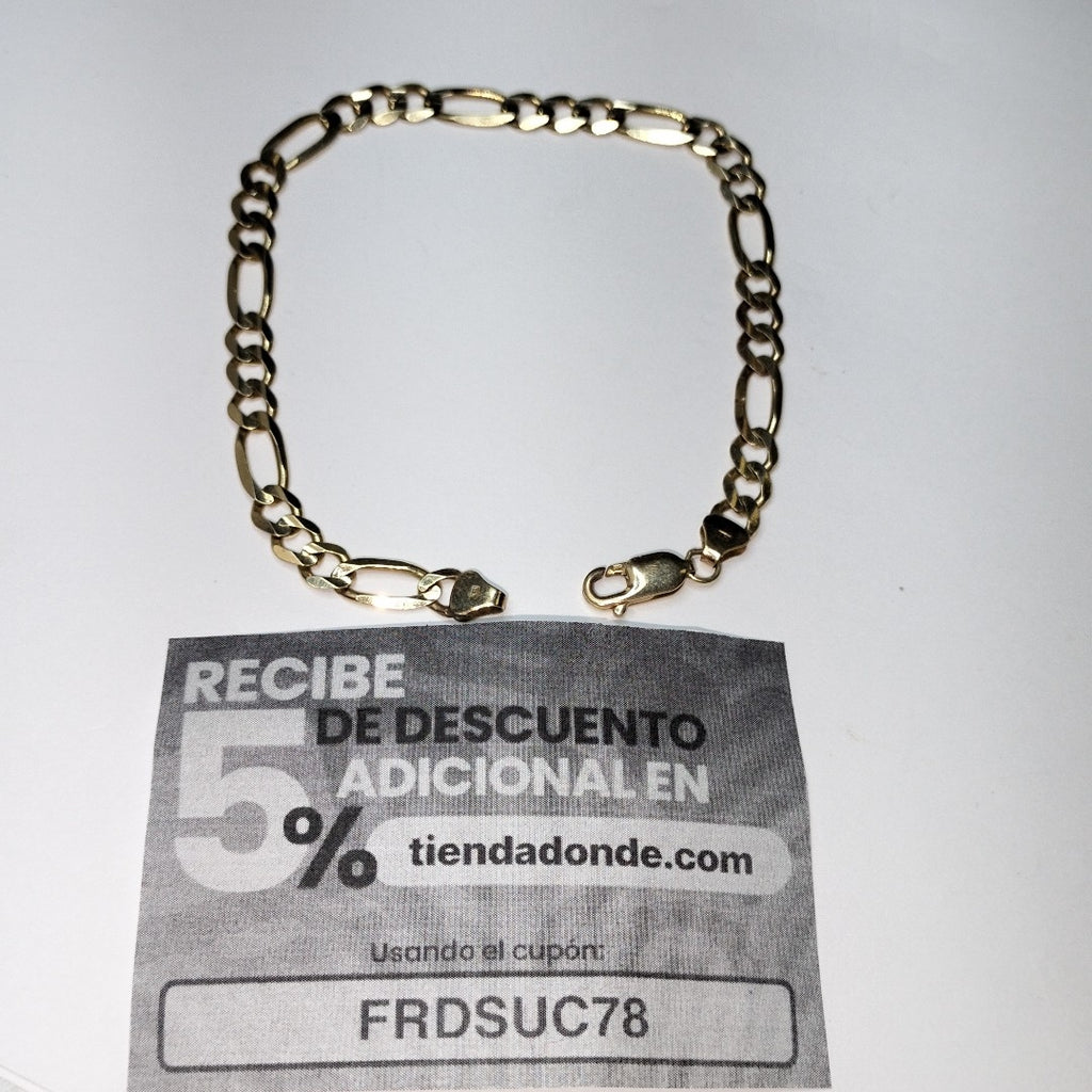 PULSERA ORO 14 K 9.3 GRMS (SEMINUEVO)