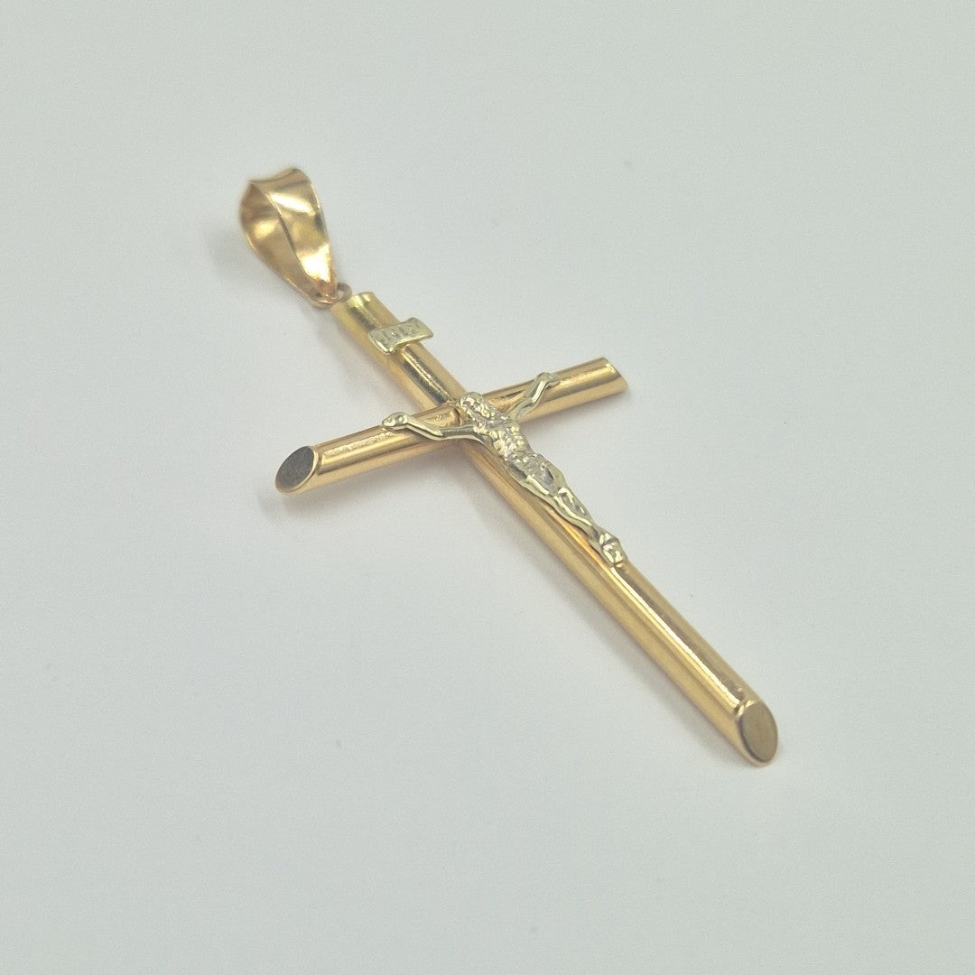 CRUCIFIJO ORO 14 K 2.1 GRMS (SEMINUEVO)