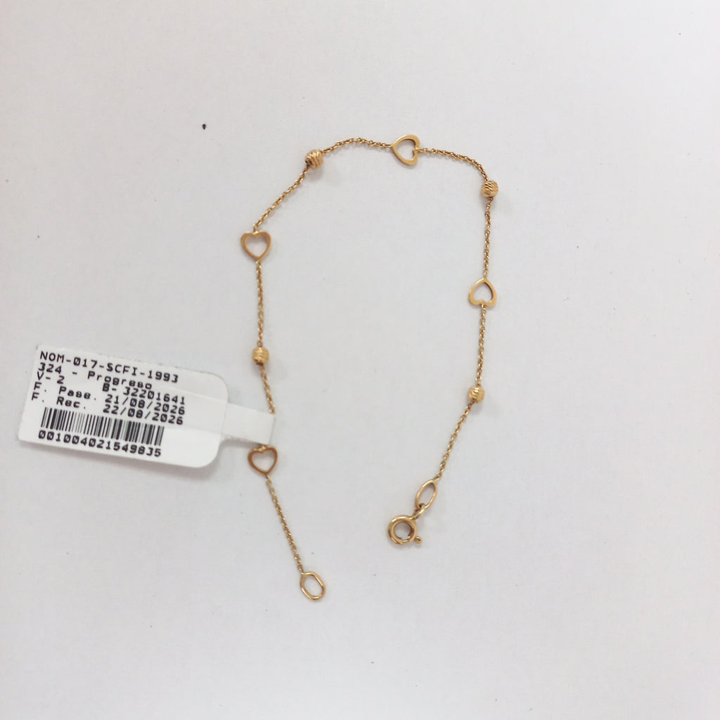 PULSERA ORO 14 K 1,30 GRMS (SEMINUEVO)